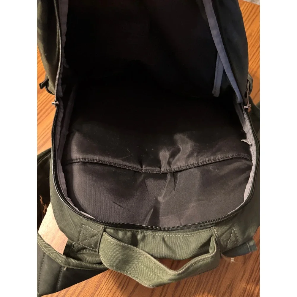 Under Armour Storm 1 Backpack Olive Green Black Water Resistant Sport Bag